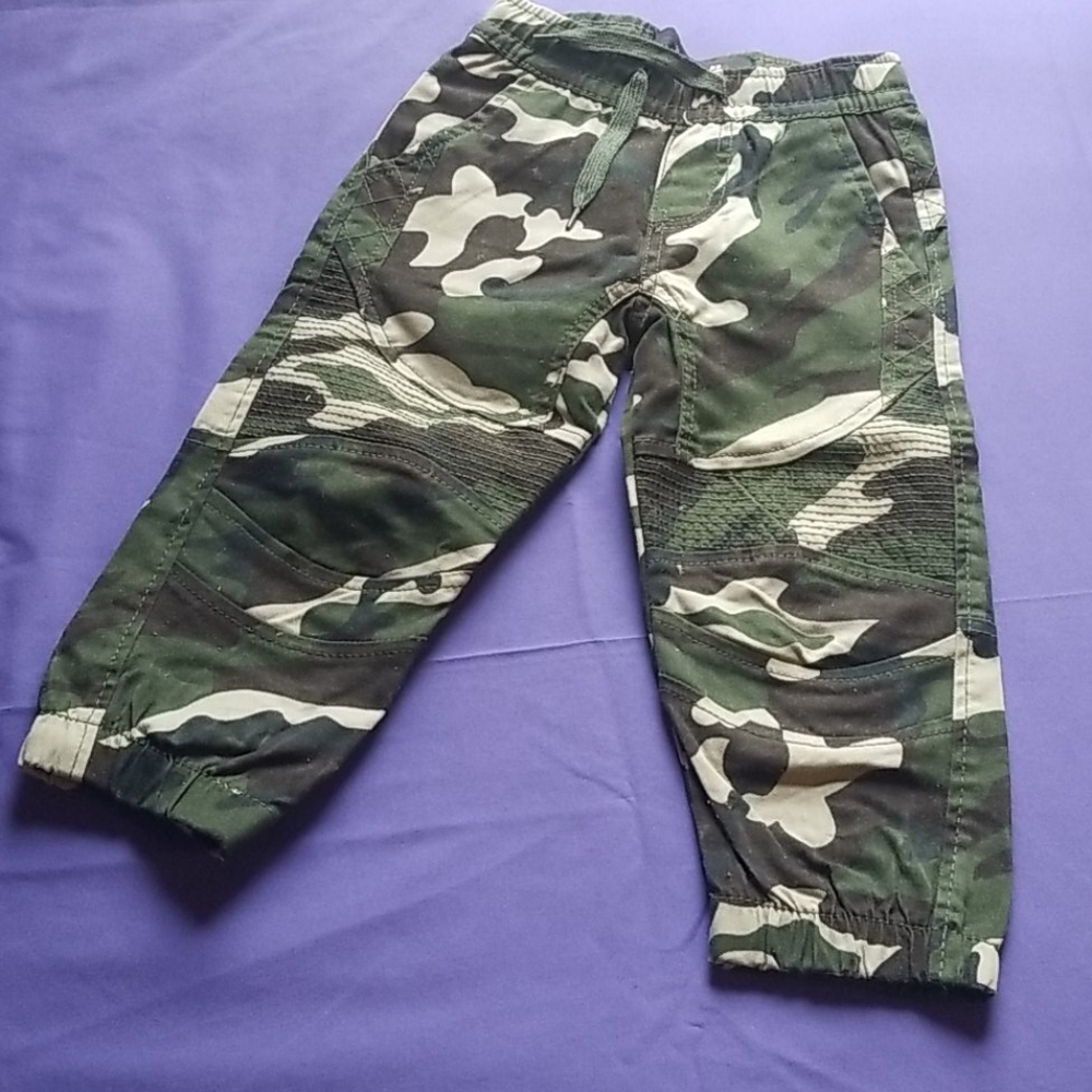 1-LR SCOOP - kids army joggers